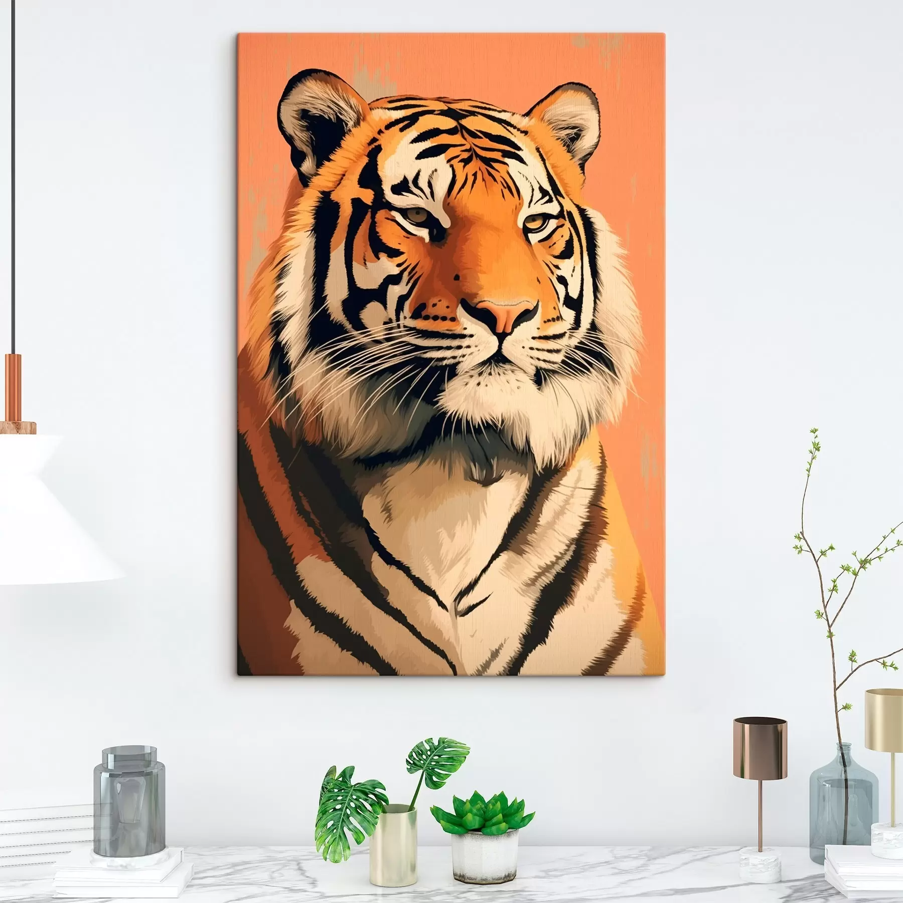 murales de pared Tigre s46205