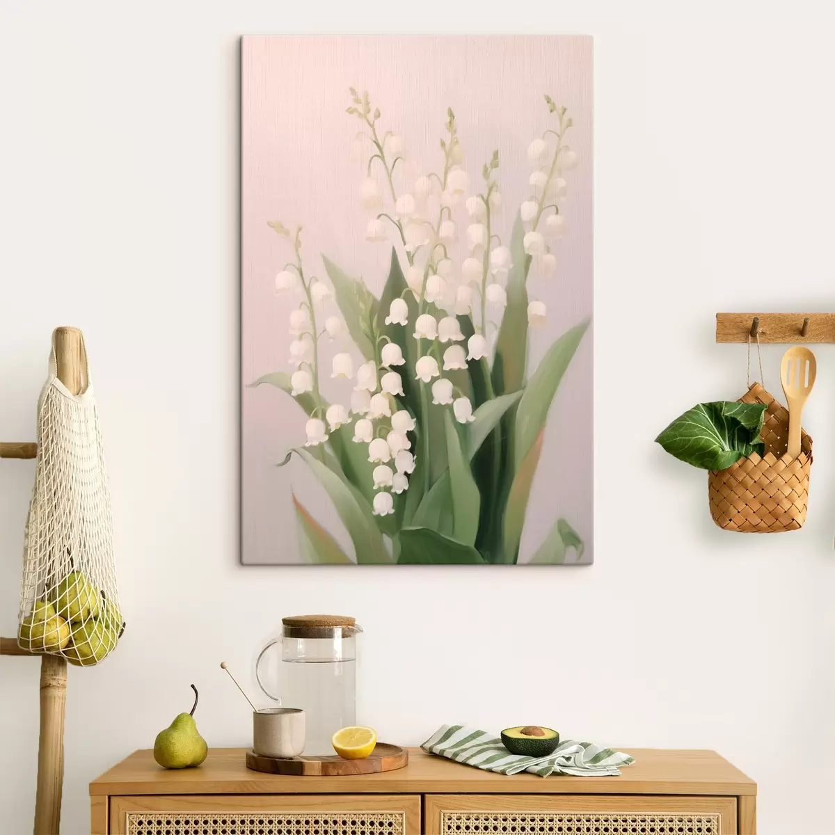 murales de pared Lirios del valle s46212