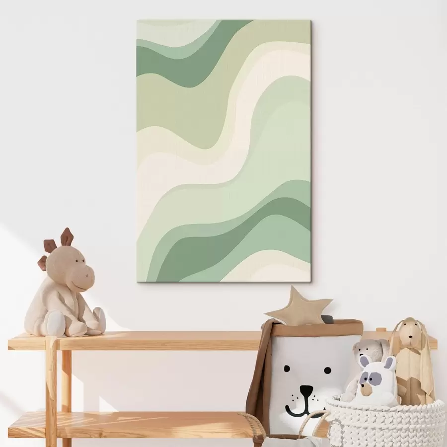 murales de pared Ondas abstractas s46214