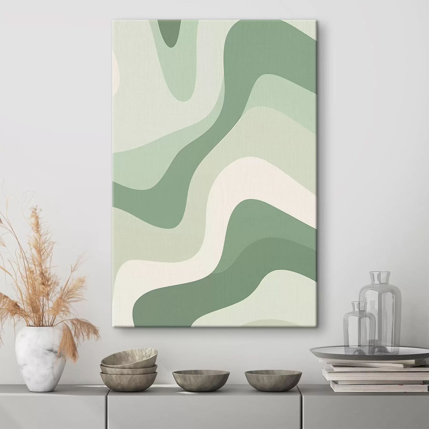 murales de pared Ondas abstractas s46215