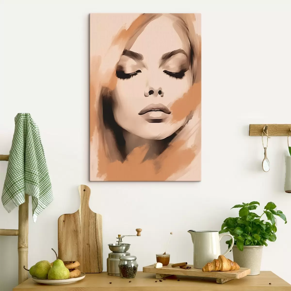 murales de pared Retrato de mujer s46247