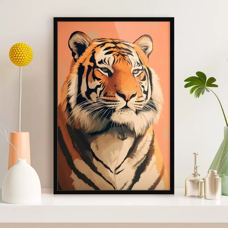 murales de pared Tigre f46205
