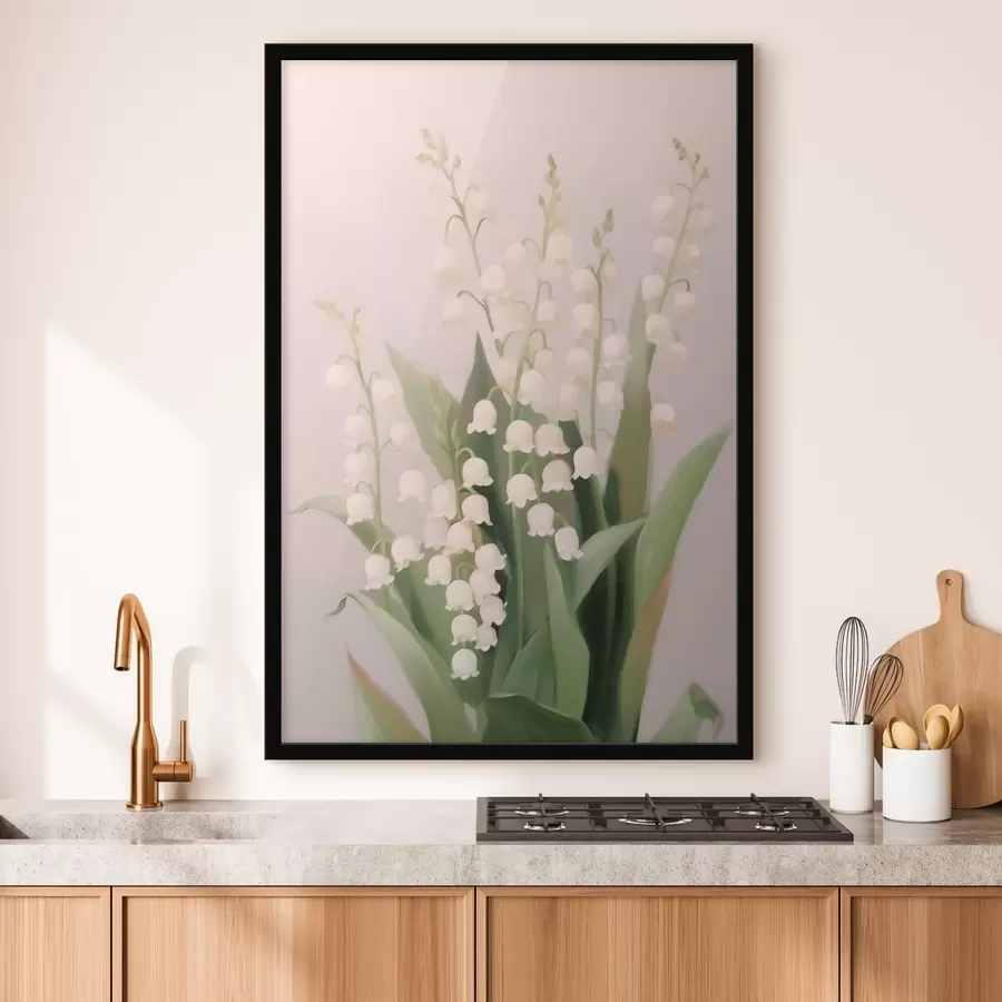 murales de pared Lirios del valle f46212