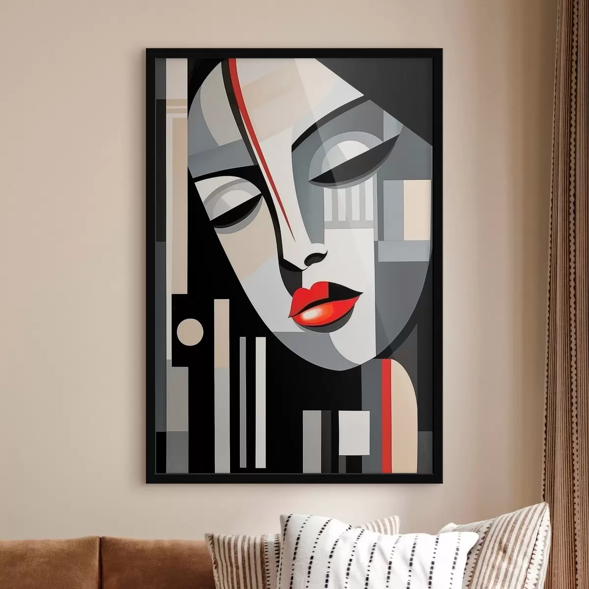 Poster Cara abstracta f46213