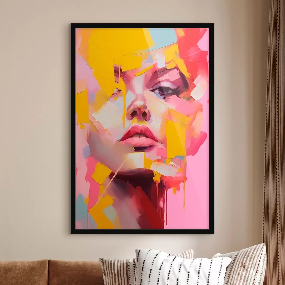 Poster Cara abstracta f46217