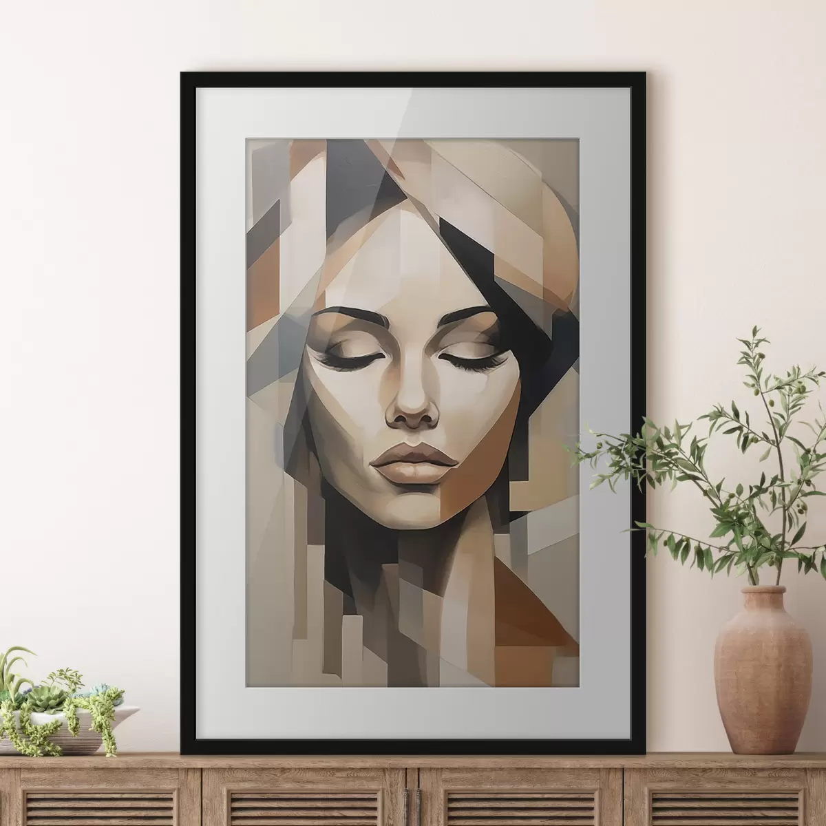 Poster Facetas de calma f46220