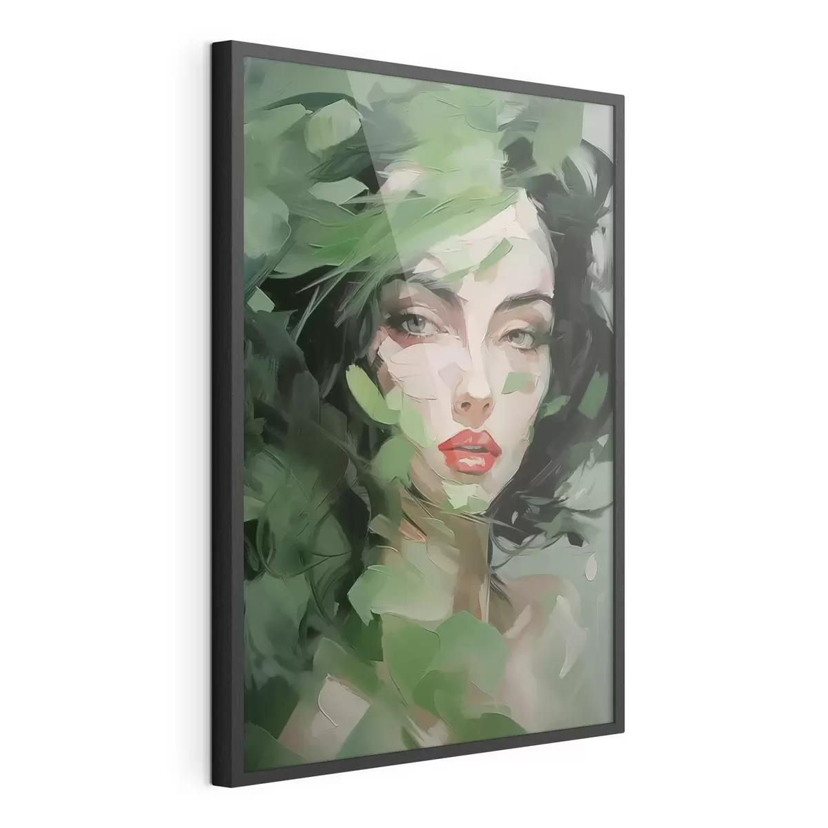 Poster Retrato femenino abstracto f46224