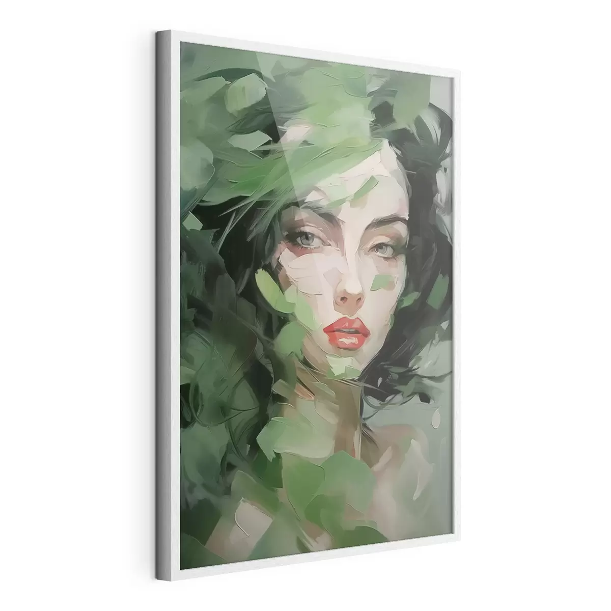 Poster Retrato femenino abstracto f46224