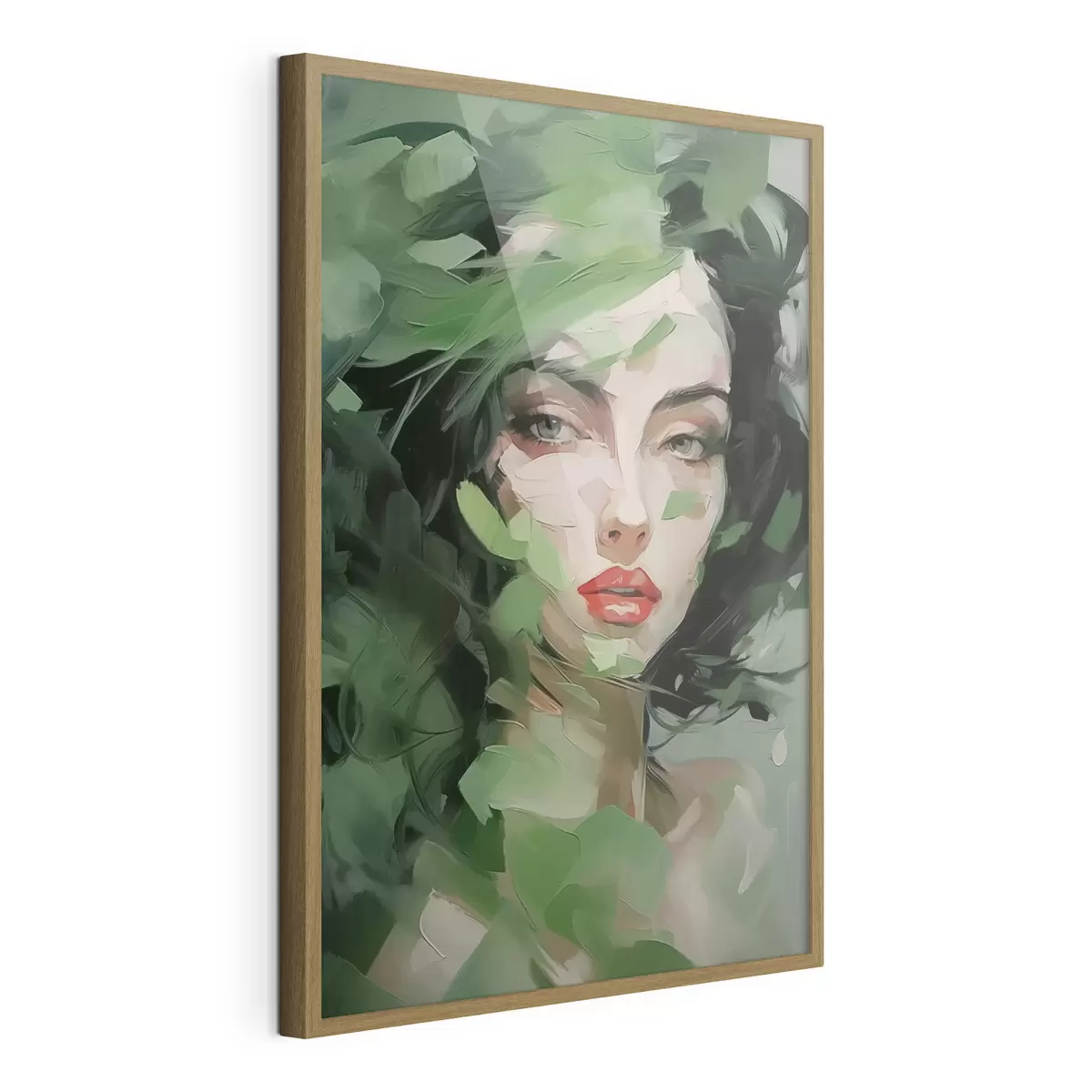Poster Retrato femenino abstracto f46224