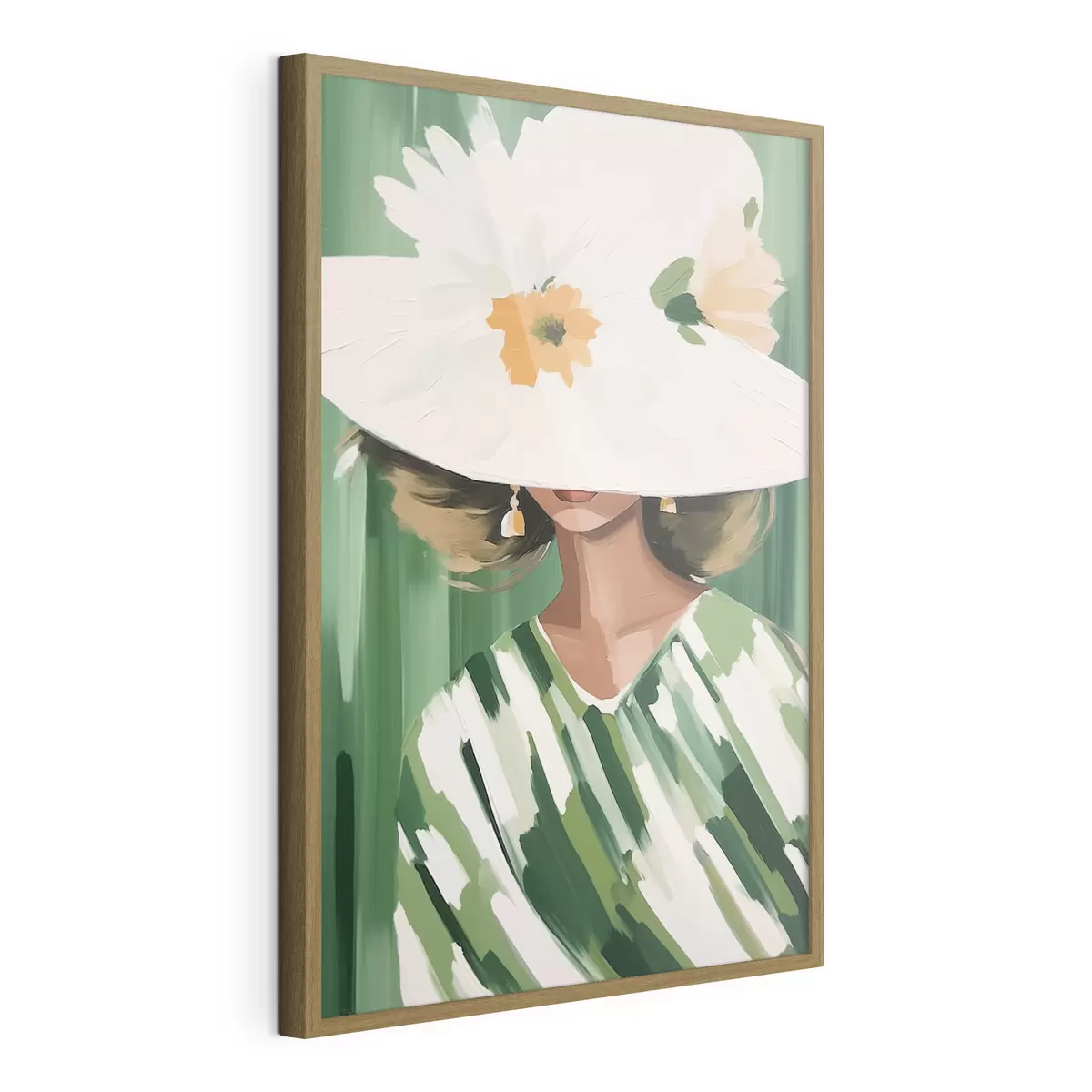 Poster Sombrero de flores f46240
