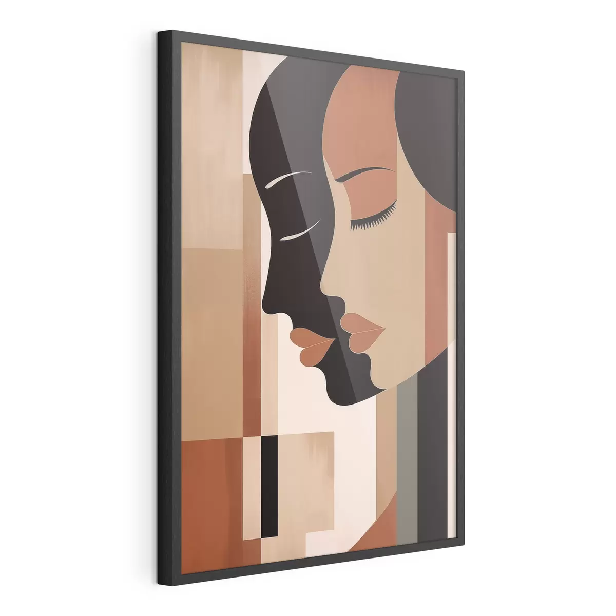Poster Rostros abstractos f46241