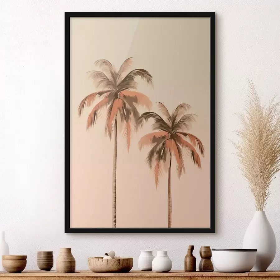 murales de pared Palmeras f46245