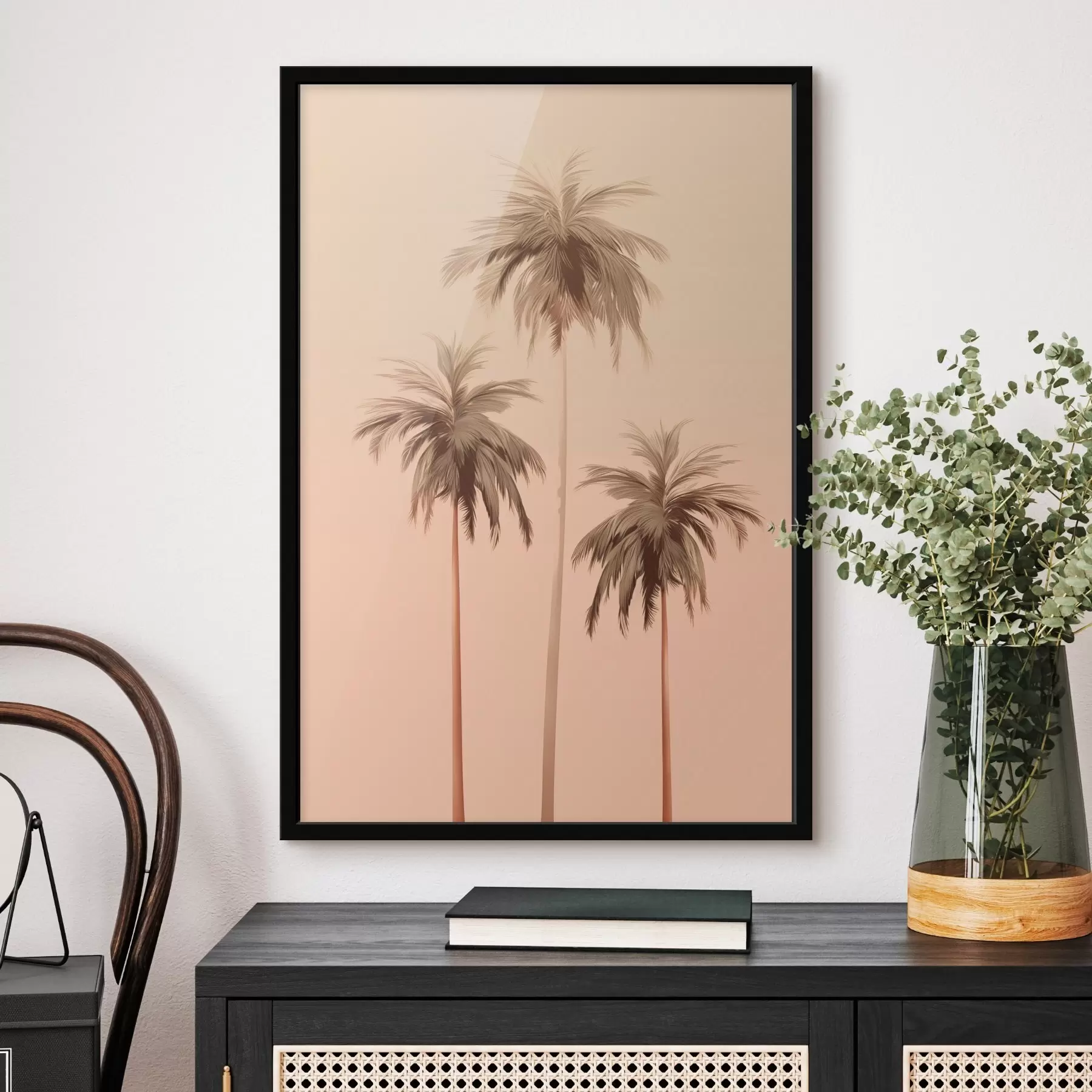 murales de pared Palmeras f46246