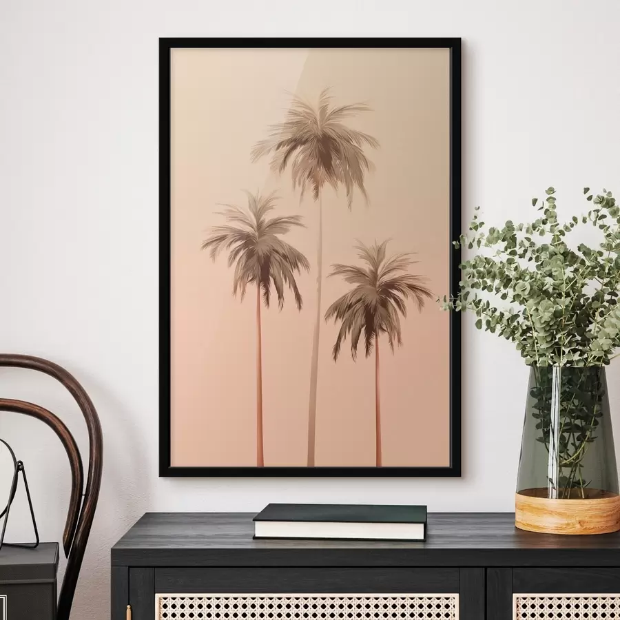 murales de pared Palmeras f46246