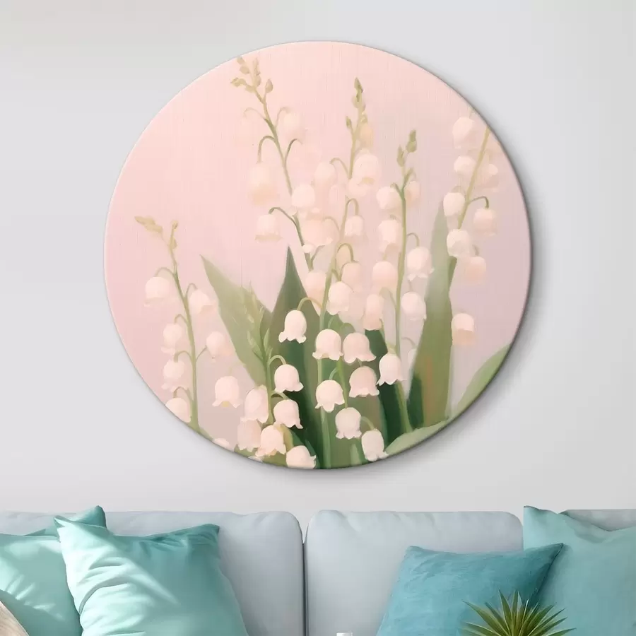 murales de pared Lirios del valle r46212