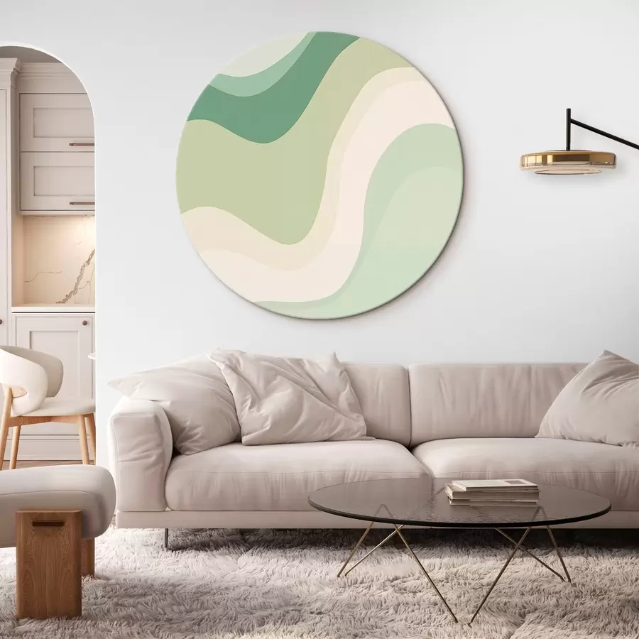 murales de pared Ondas abstractas r46214