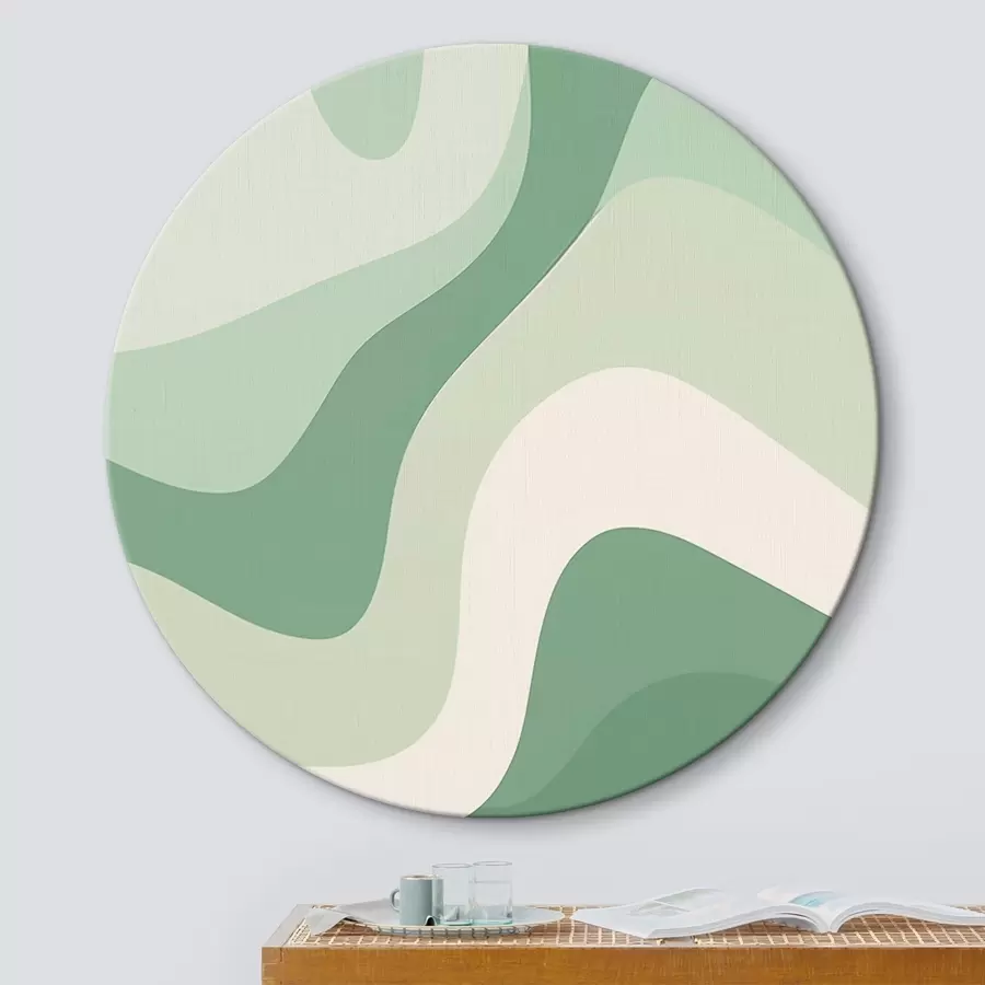 murales de pared Ondas abstractas r46215