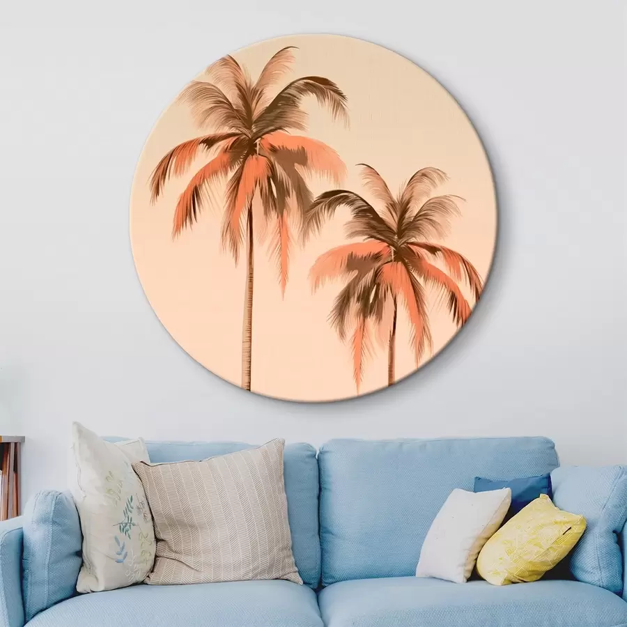 murales de pared Palmeras r46245