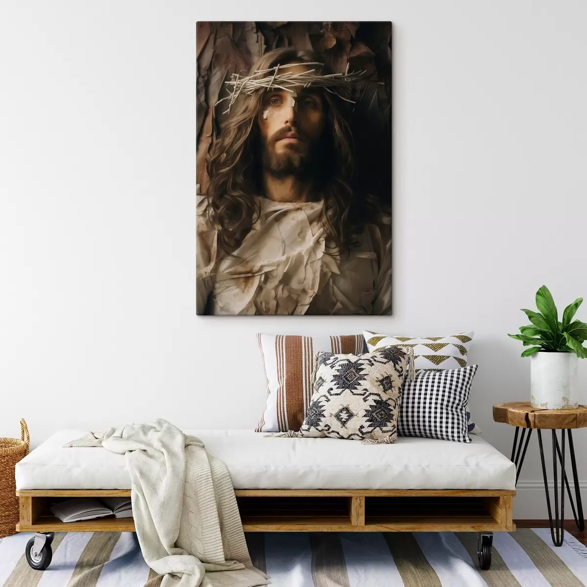 murales de pared Retrato de Jesús s46078