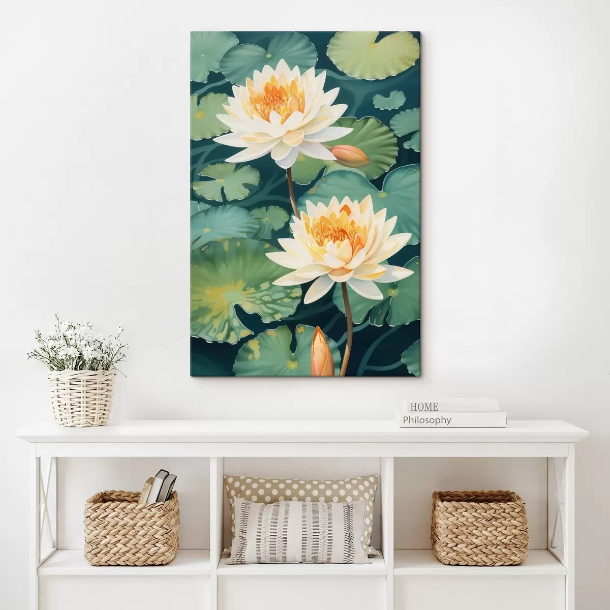 murales de pared Loto grande s46088