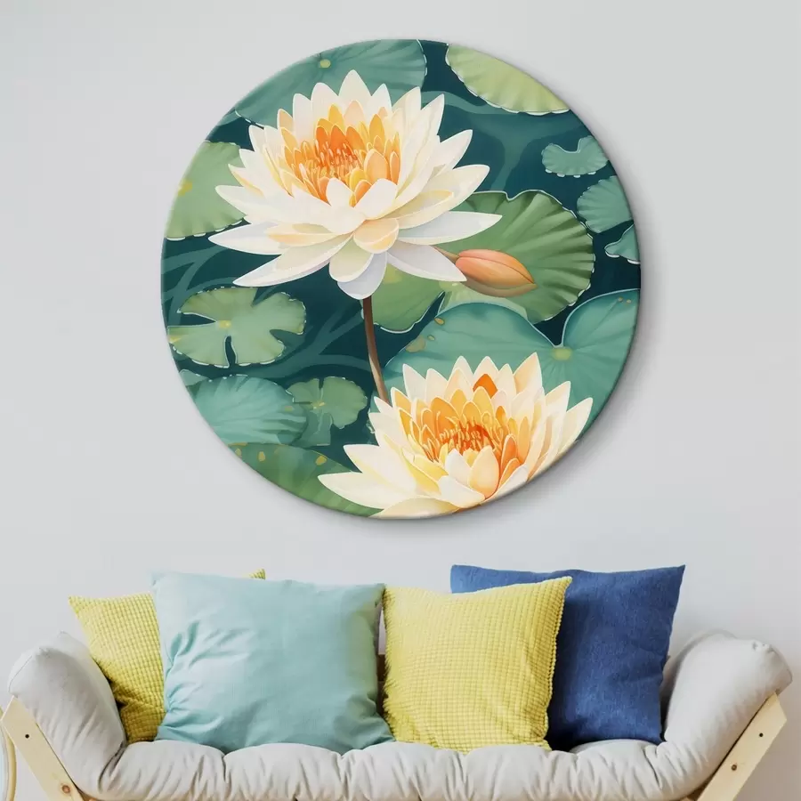 murales de pared Loto grande r46088