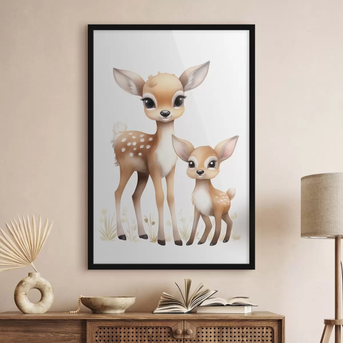 Poster Dos cervatillos f46080