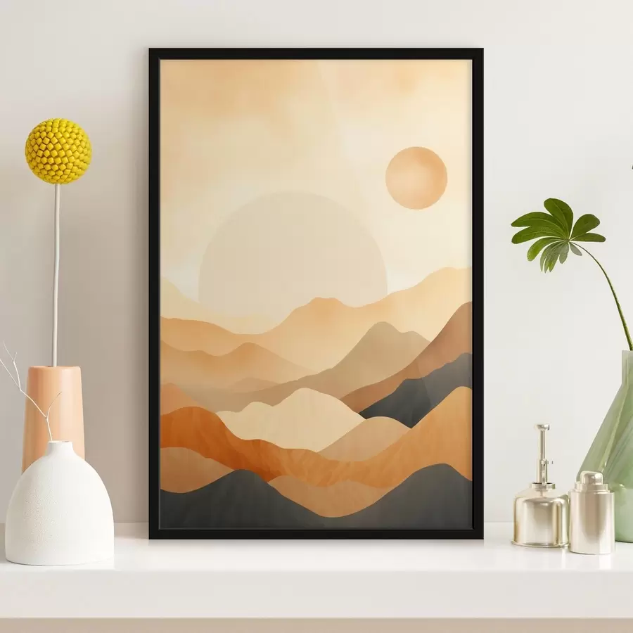 murales de pared Montañas f46082