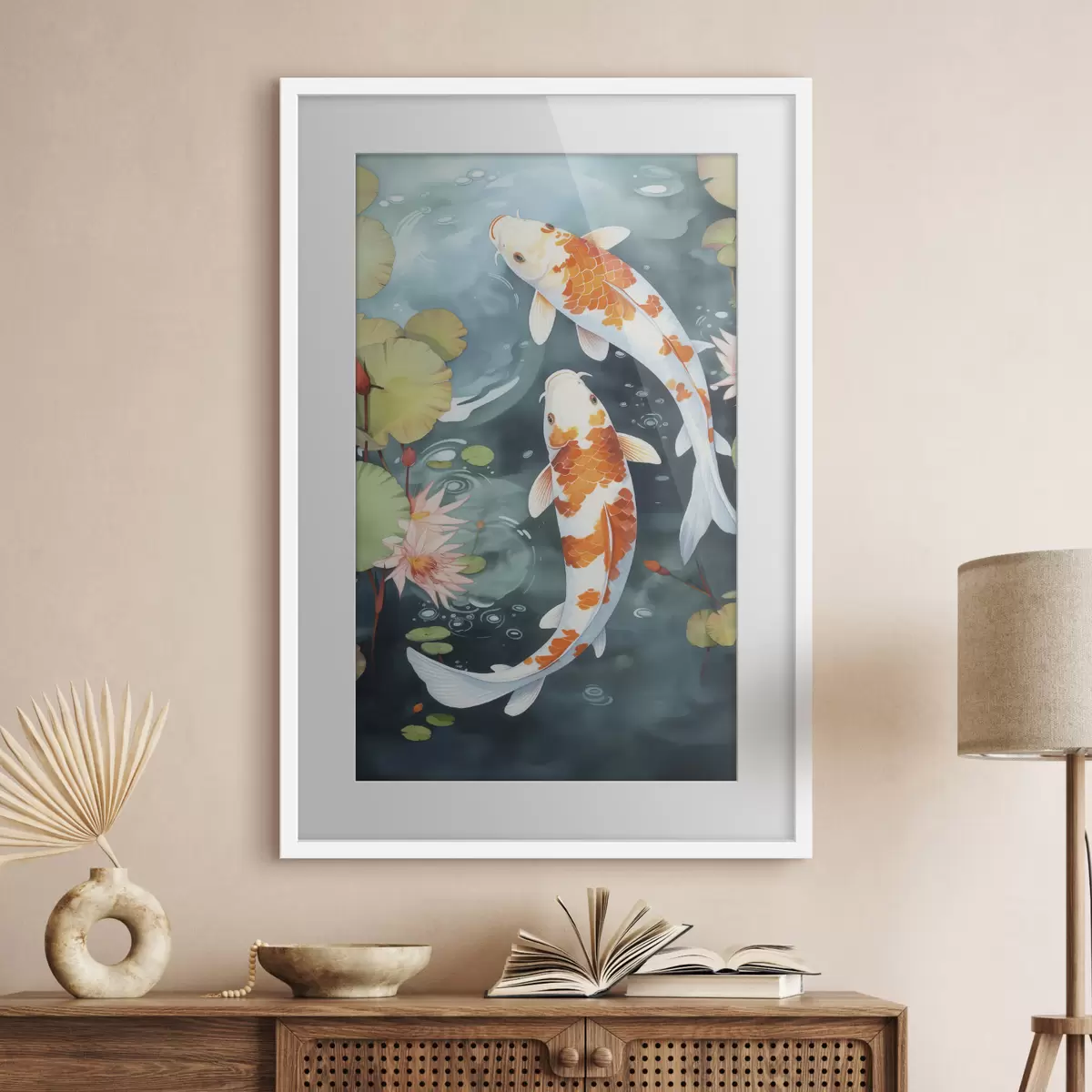 Poster Peces en un estanque f46087