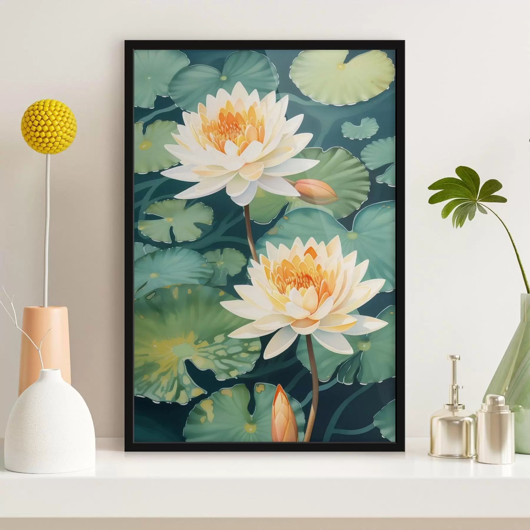 murales de pared Loto grande f46088