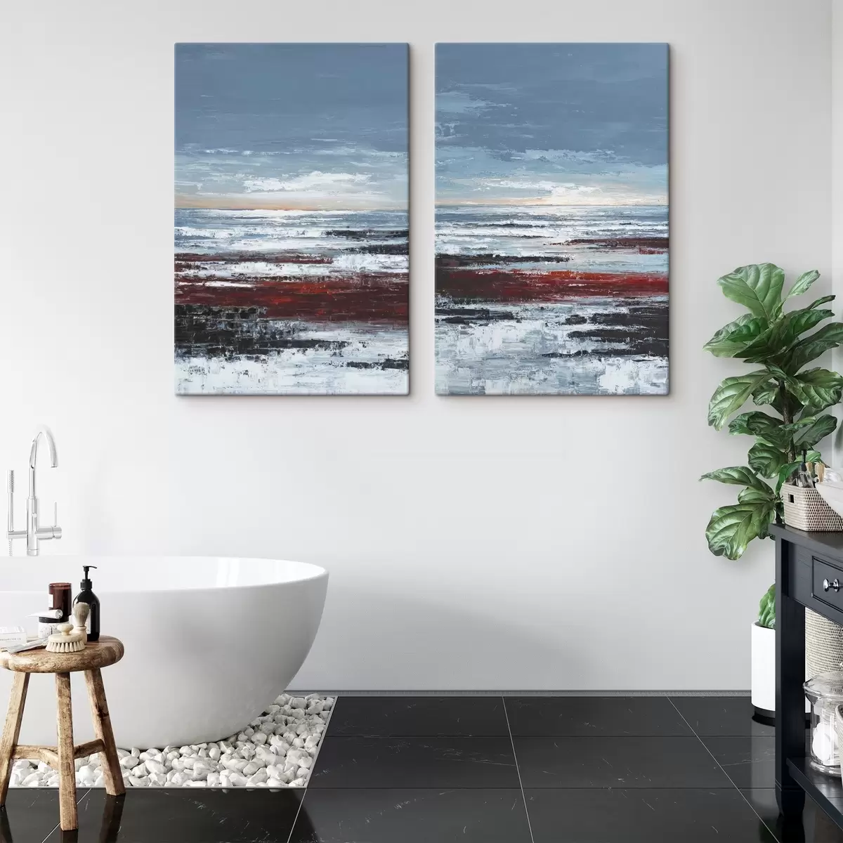 murales de pared Horizonte abstracto m00790