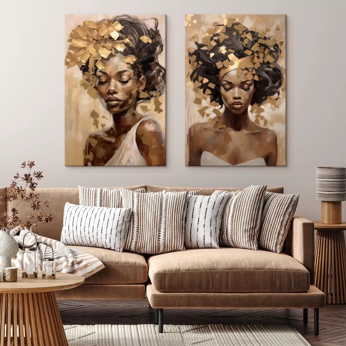 murales de pared Retratos de mujeres m00855