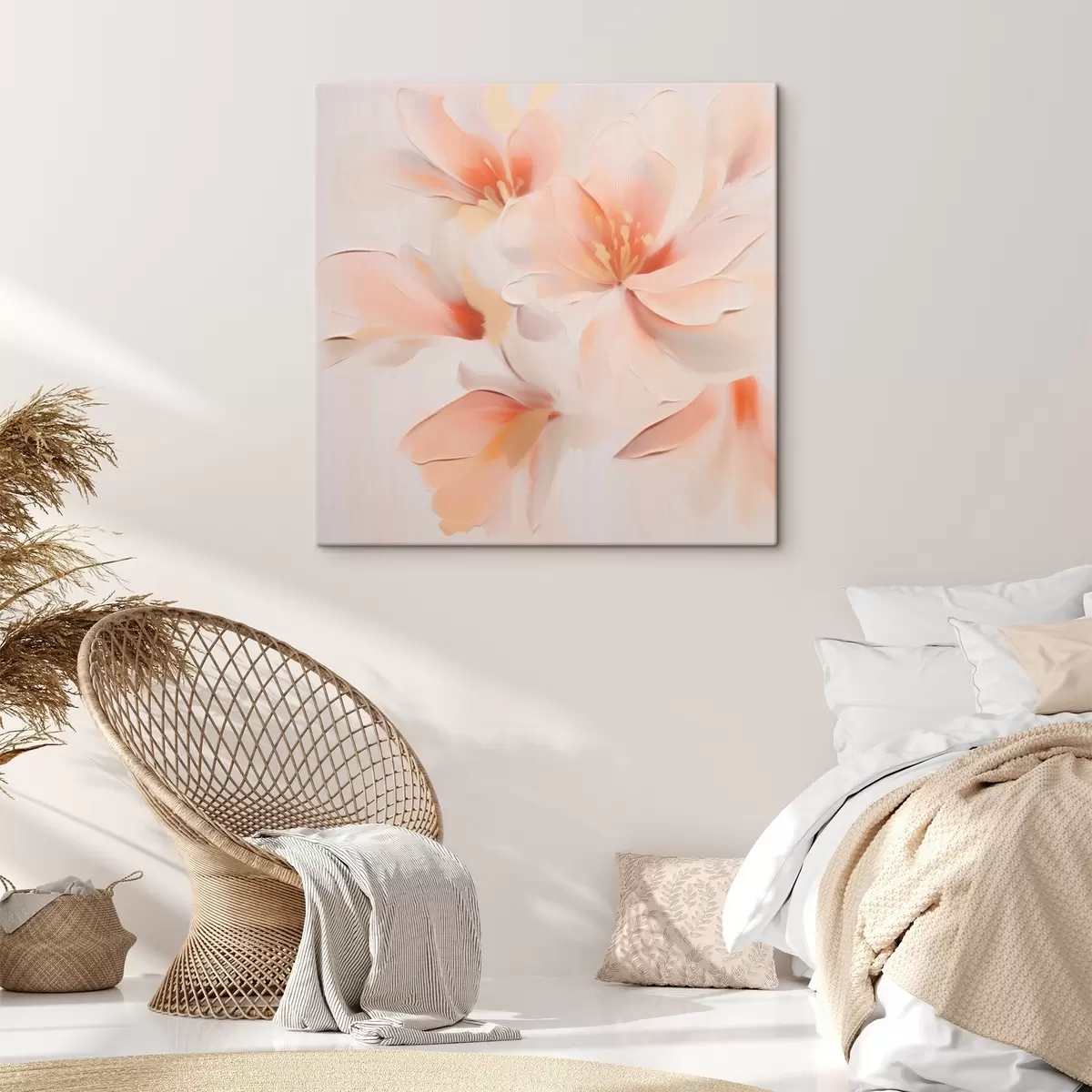 murales de pared flores abstractas s46012