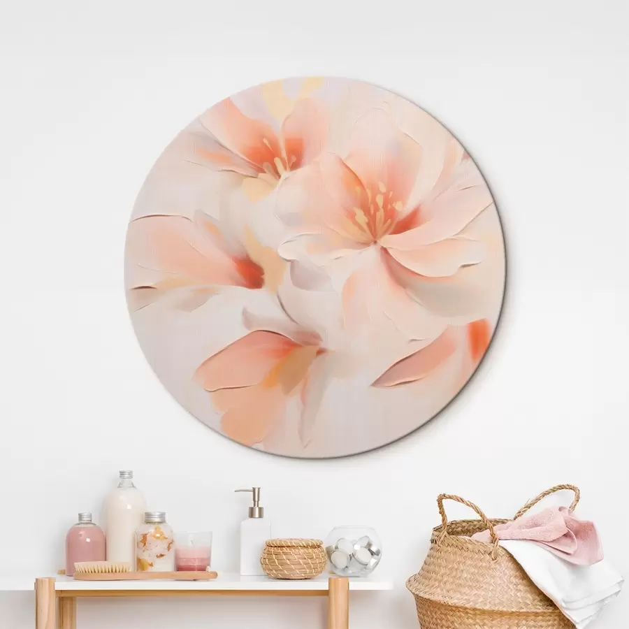 murales de pared flores abstractas r46012