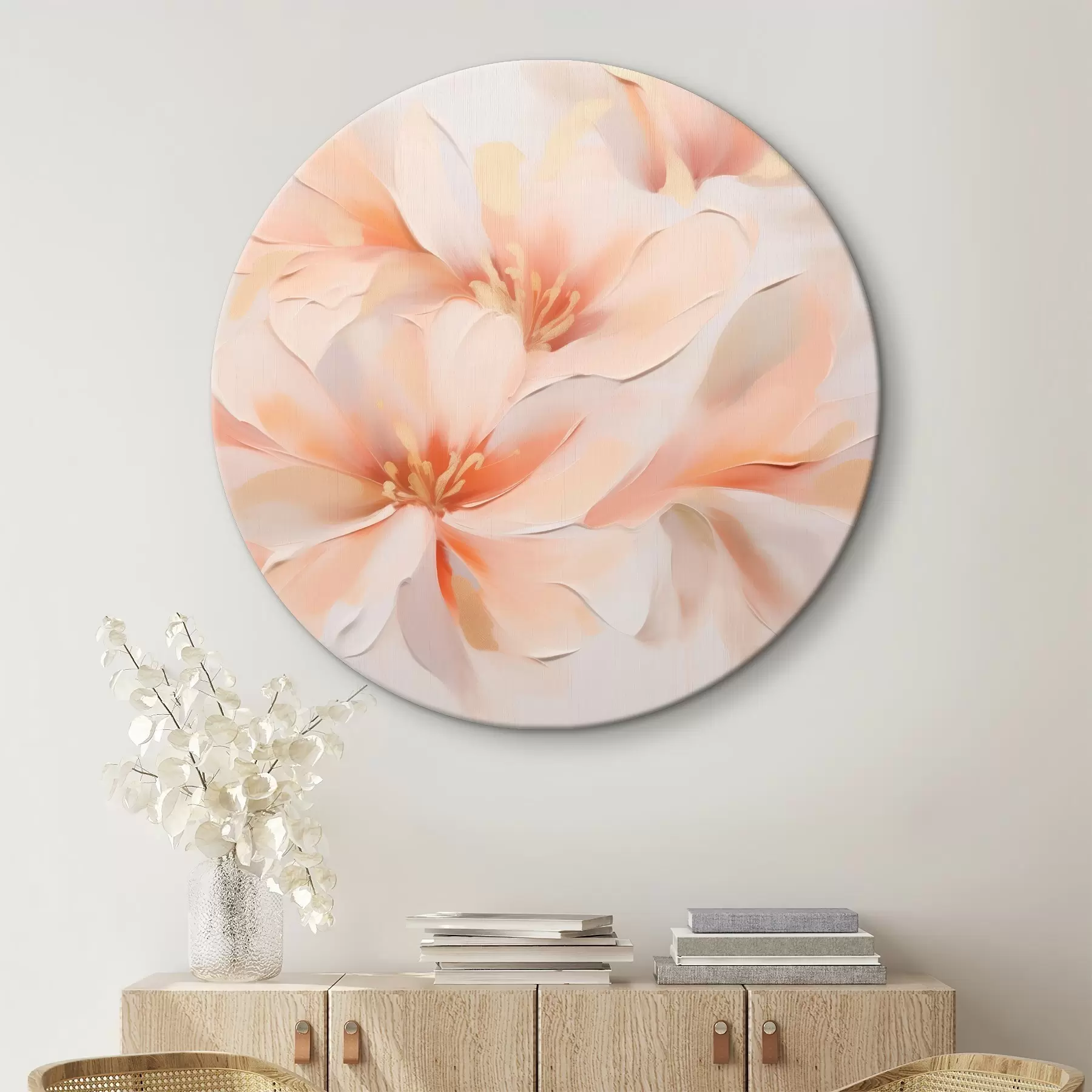 murales de pared flores abstractas r46130