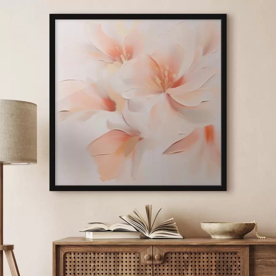 murales de pared flores abstractas f46012