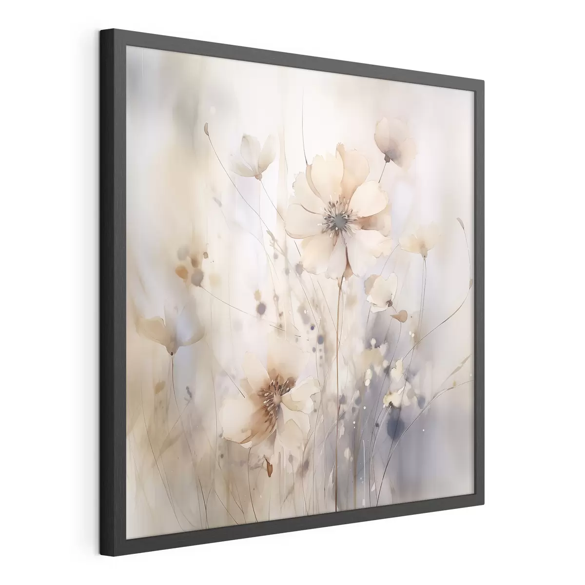 Poster Delicadas flores silvestres abstractas f46139