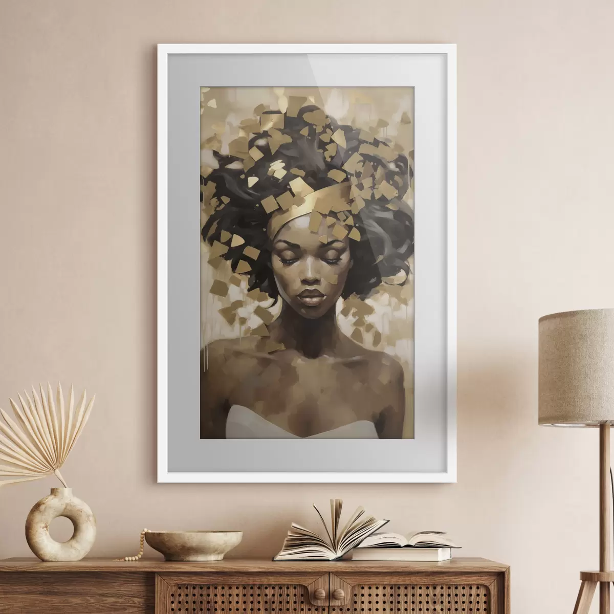 Poster Retrato de mujer f46259