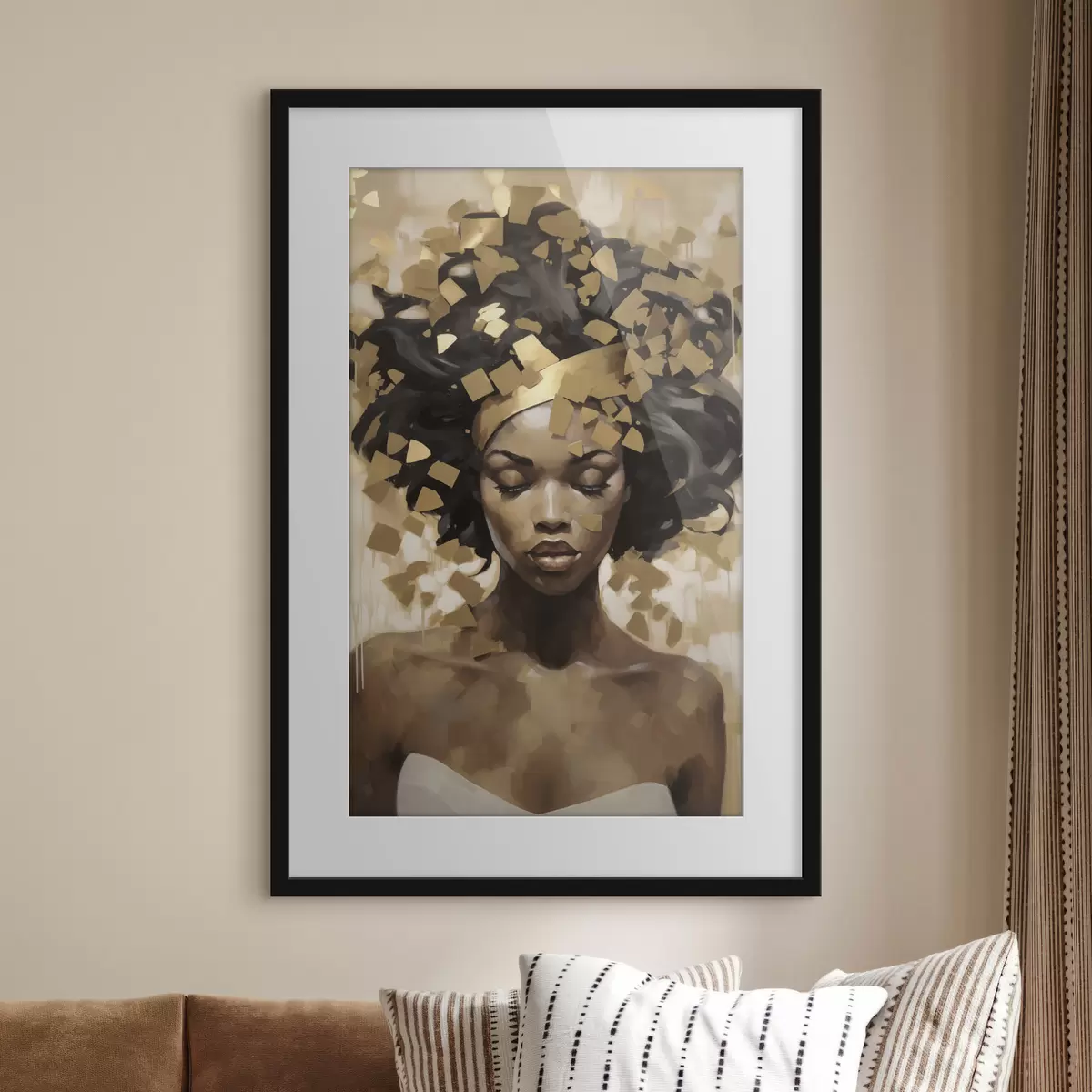 Poster Retrato de mujer f46259