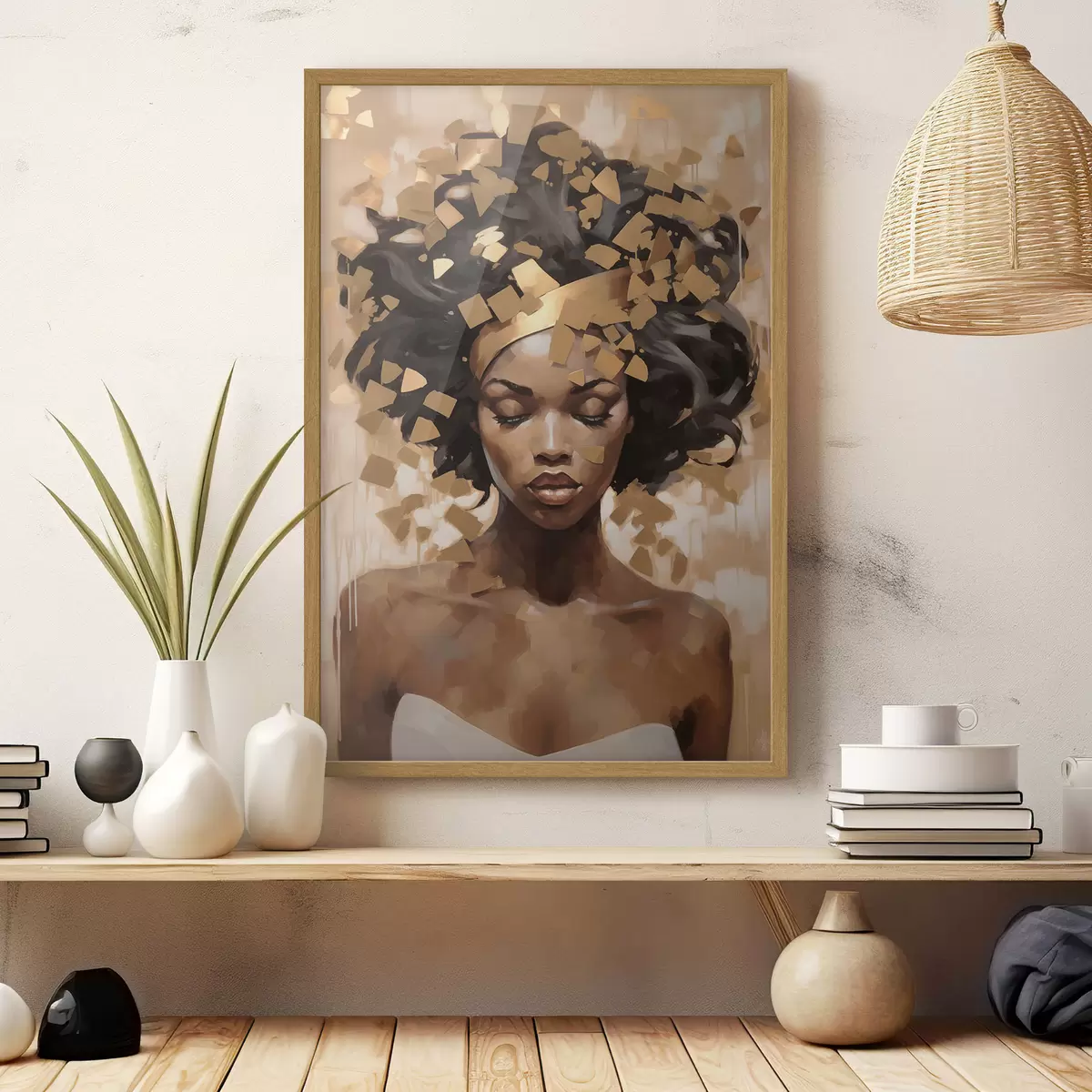 Poster Retrato de mujer f46259