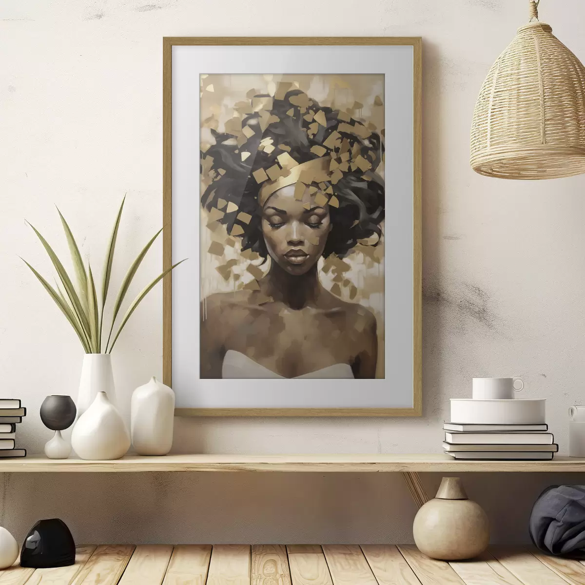 Poster Retrato de mujer f46259