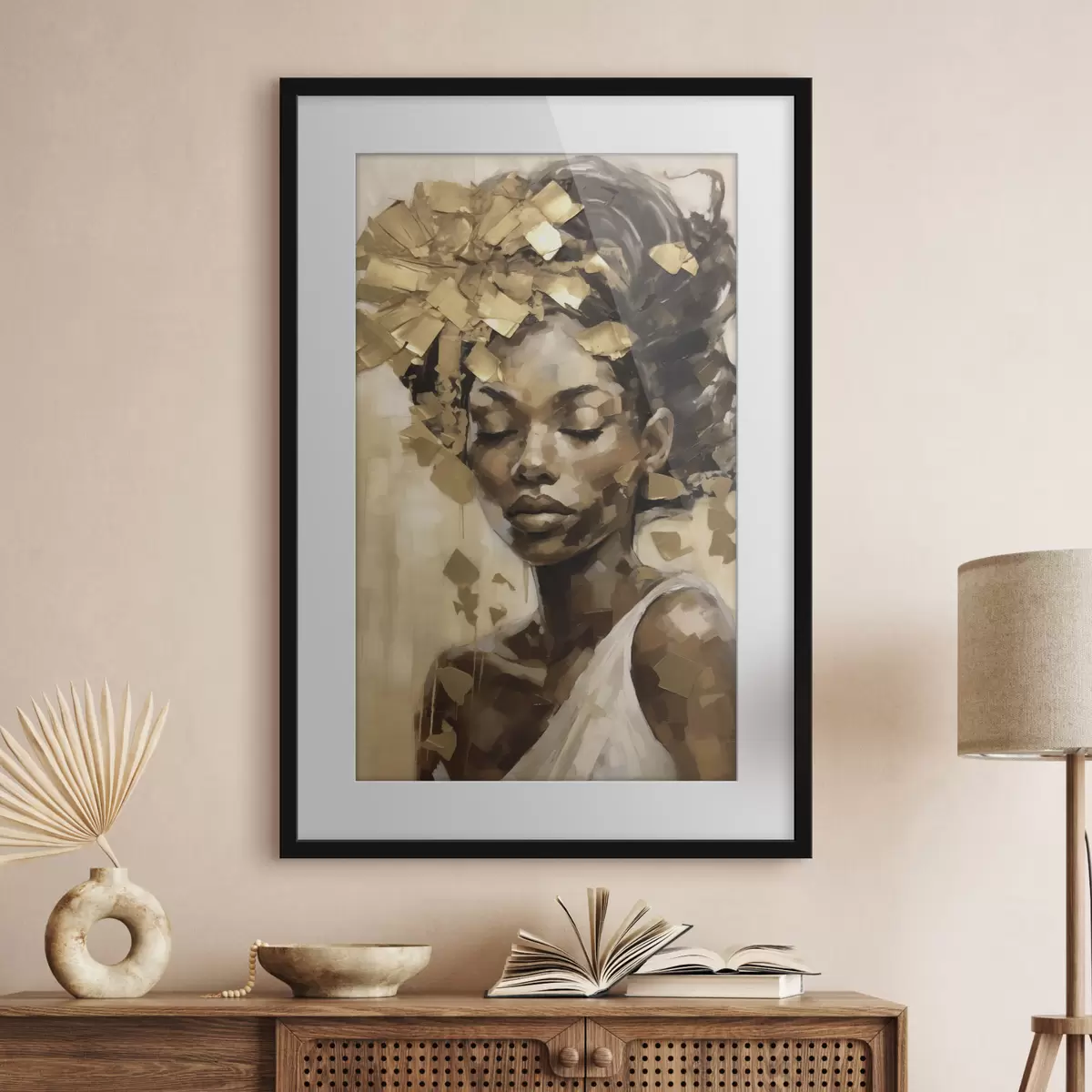 Poster Retrato de mujer f46260