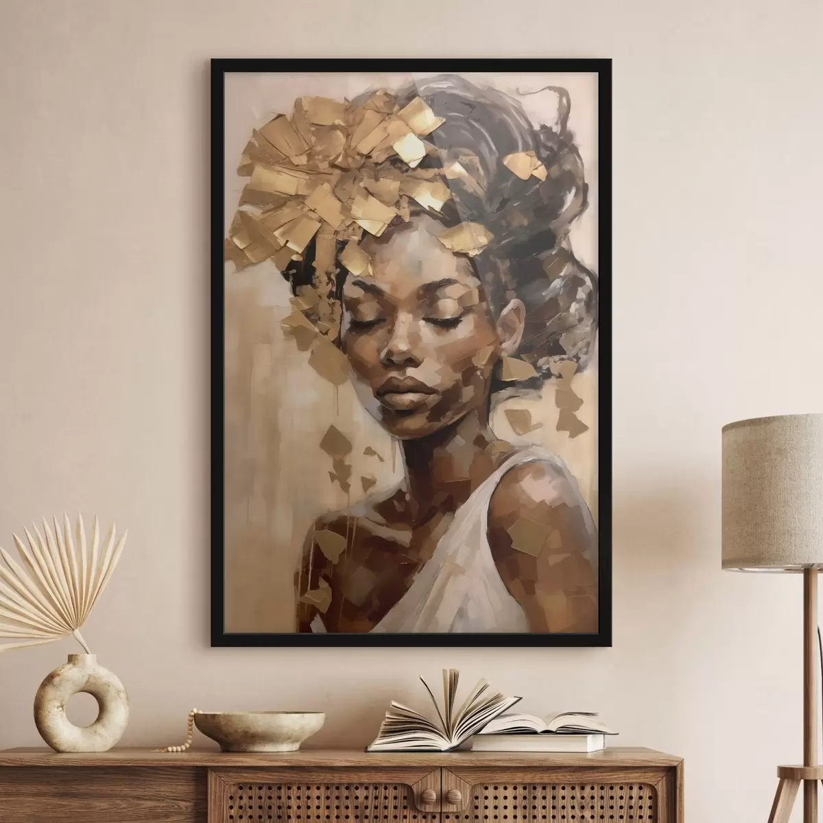 Poster Retrato de mujer f46260