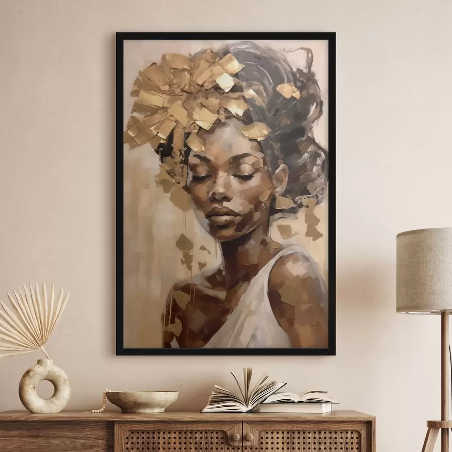 murales de pared Retrato de mujer f46260