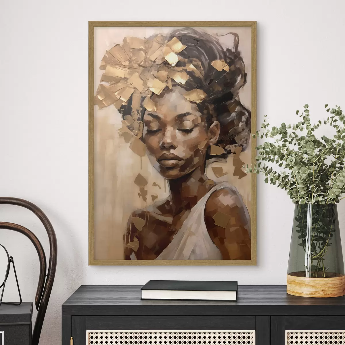 Poster Retrato de mujer f46260