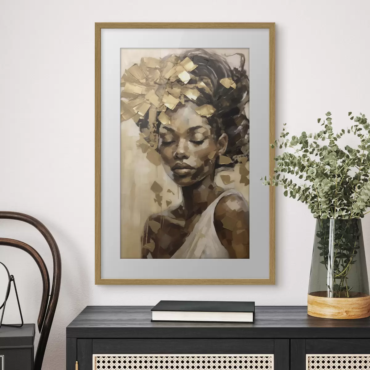 Poster Retrato de mujer f46260