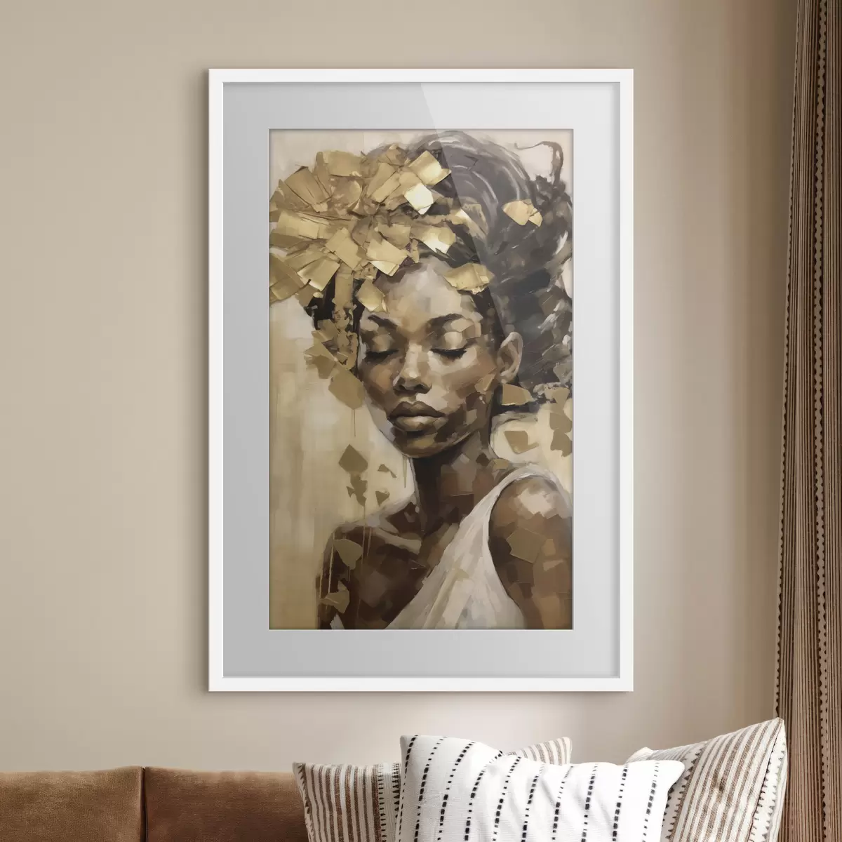 Poster Retrato de mujer f46260