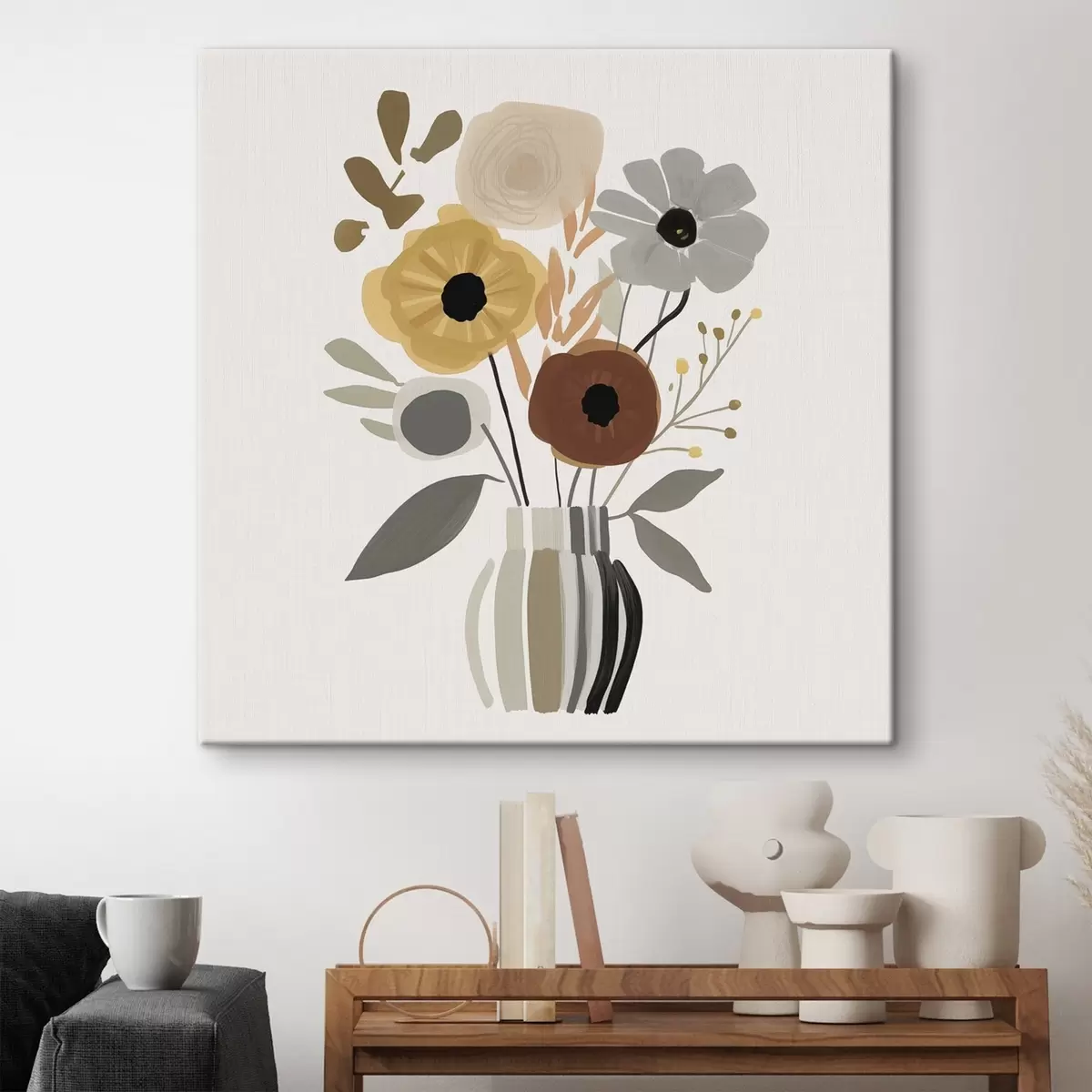 murales de pared Flores en un florero s46302