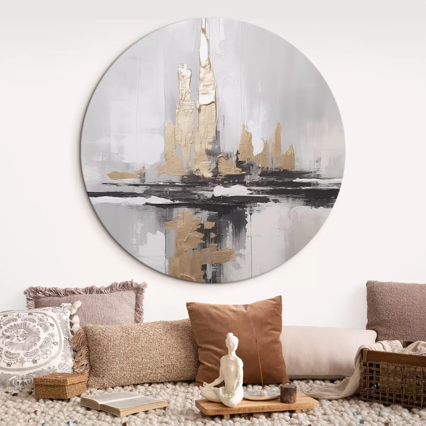 murales de pared Abstracción moderna r46296