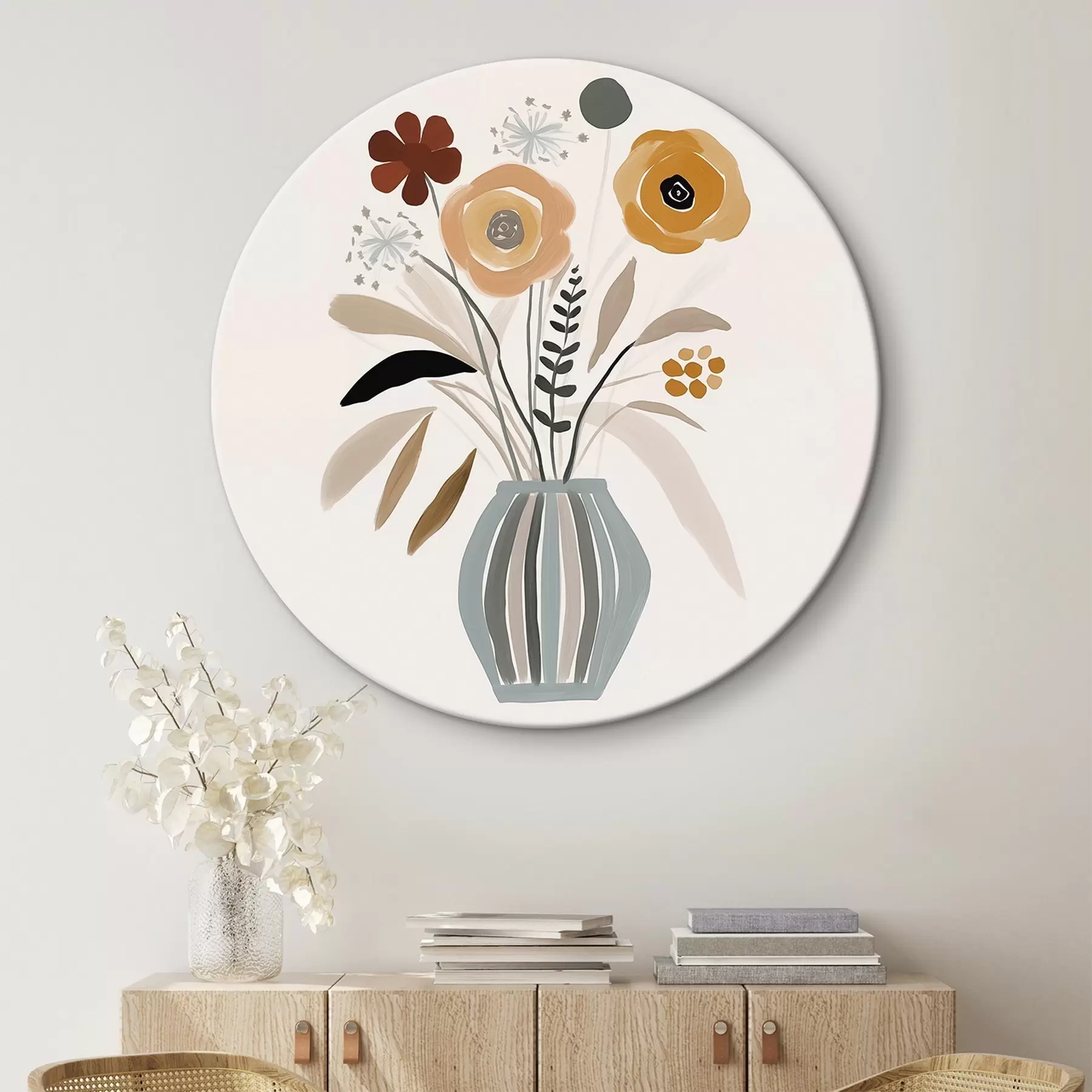 murales de pared Flores en un florero r46303