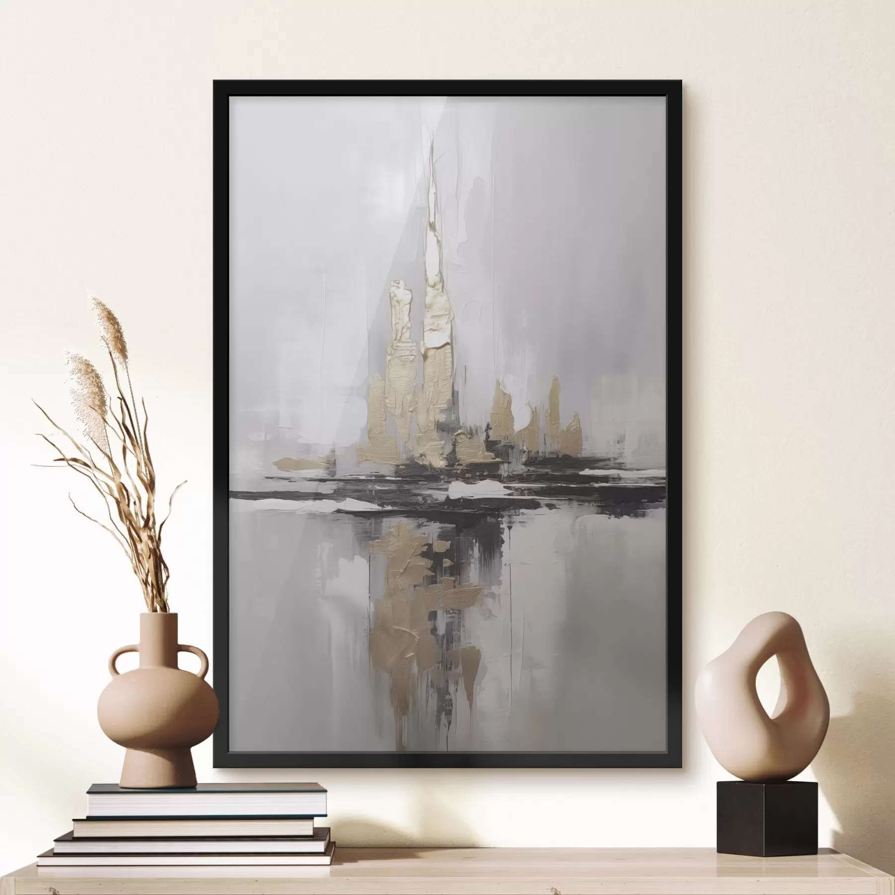 murales de pared Abstracción moderna f46296